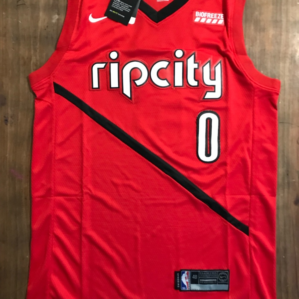 Damian Lillard Portland Trailblazers Nike Jersey